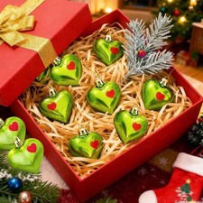 Christmas Wooden Ball Ornaments 24pc 1.8