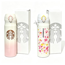 Starbucks 17oz Stainless Steel Vacuum Cup – Sakura/ Pink Gradient Travel Design picture