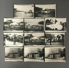 Rare Group of 11 Photos Airship Shenandoah ZR-1 Disaster Photos / Victim Coffins picture