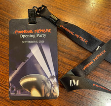 George Lucas Museum Opening Party  VIP Founding Member Lanyard Star Wars picture