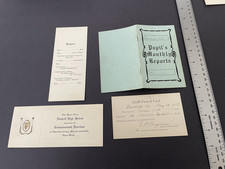 Newhall, Iowa, 1916-17, 3 Piece Educational Lot, Rosa Vitt picture