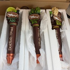 NEW DOGFISH HEAD BEER TAP HANDLES SEA QUENCH, 60 MIN, LUPU-LUAU picture