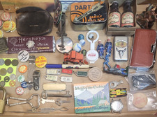 MISC JUNK  DRAWER  LOT VINTAGE ITEMS picture