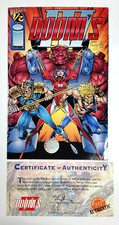 Wizard 1/2 Doom's IV #1  Special Edition w/COA (1994) Image Comics picture
