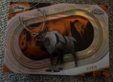 🔥2025 Topps Chrome Disney 🔥SCORCHED🔥Frozen’s SVEN Refractor /15🔥 picture