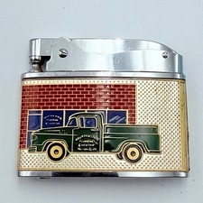 Vtg1950s Advertising Mountain States Plumbing & Heating Lighter Japan NOS picture