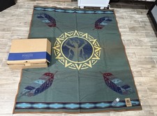 Pendleton 64 X 80 Mescalero Inn Of The Mountain Gods Resort Twin Wool Blanket picture