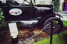 c1990's 35mm Slide, Den Hartogh Ford Model T, Car, Holland Netherlands black picture