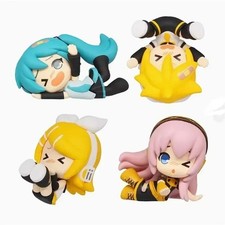 4Pcs Hatsune Miku Kagamine Rin Len Megurine Luka PVC Anime Figure Set Toy 2026 picture
