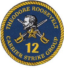 CARRIER STRIKE GROUP 12 COMMAND PATCH picture