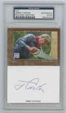 Jimmy Carter Autograph with Topps 2002 Trading Card PSA/DNA picture