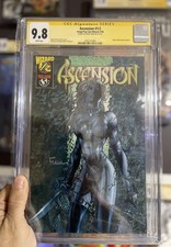 CGC 9.8 Ascension 1/2 Wizard Mail Away Exclusive SIGNED BY DAVE FINCH🔥 picture