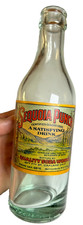 Antique Sequoia Punch Soda Bottle Label Quality Soda Works Oakland California picture