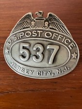 1920's-1930's U.S. Post Office Hat Badge from Jersey City, NJ by N.C. Walter picture
