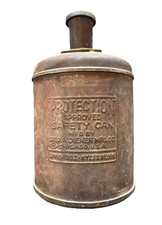 Geo W Diener 1 Gallon Protection Safety Gas Oil Can Vintage picture