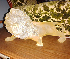 Large Lion Statue Vintage picture
