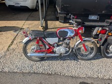 1966 Honda CB160 Four Stroke Motorcycle Vintage Original picture