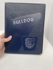 Broaddus high school Texas yearbook 1955 Bull Dog picture