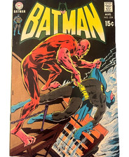 BATMAN #224 Aug 1970 1ST MOLOCH VS BATMAN Bronze Age FREE USPS SHIPPING (VF-) picture