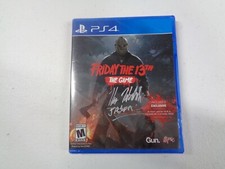 Kane Hodder Signed Friday The 13th: The Game PS4 Playstation 4 SEALED NEW JASON picture
