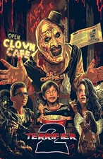 Terrifier 2 Art the Clown Clown Cafe David Howard Thornton Horror Movie Poster picture