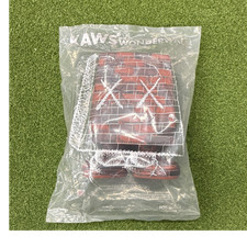 KAWS Wonderwall OriginalFake Red Black Plastic Art Toy Figure Ages 15+ Unopened picture