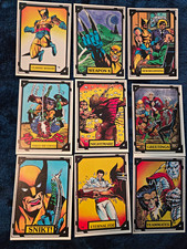 1988 Wolverine Comic Images Complete 50 Card Set #1-50 EX/MT One Owner picture