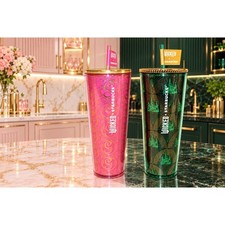 Starbucks Wicked Glinda Elphaba 24oz Cold Cup Tumbler Set of 2 NWT picture