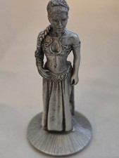 Princess Leia Slave Costume Pewter Figurine – Electronics Boutique Exclusive picture