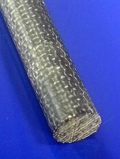 1 Foot Of Black Canvas Phenolic Rod .125