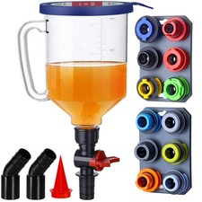 SMART JERRY Spill-Proof Engine Oil Funnel Kit, 1.6 QT picture