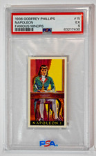 1936 Godfrey Phillips Famous Minors #15 Napoleon I PSA 5 picture