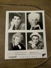 'til tuesday Rare, Vintage Epic Records 1985 Band Promo Photo W/ Aimee Mann picture