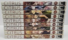 Citrus Vol 1-9 Manga Book Lot English Set Saburouta Seven Seas Yuri Girls Love picture