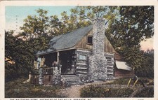 Branson Missouri MO Matthews Home Shepherd of the Hills 1934 Postcard D09 picture