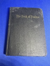 Rare Vintage Book of Psalms Pocket Bible Hebrew English JPS Pre-1943 Impression picture