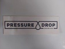 Pressure Drop Brewing sticker (New york beer collectible) picture