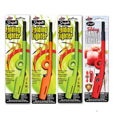 Scripto Refillable BGM7R Folding Lighters for Multi-Purpose Random Colors 4-pack picture