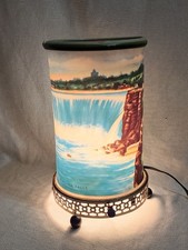 Vtg 1955 Econolite Motion Lamp Light Niagra NIAGARA FALLS #762 Oval Shade -READ picture