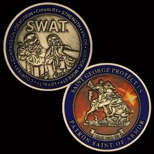 S.W.A.T. Challenge Coin Collectable Special Weapons Tactics Commemorative 1-pc picture