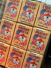 Pacific Operation Desert Shield Desert Storm Trading Card Pack 12 Cards25 packs picture
