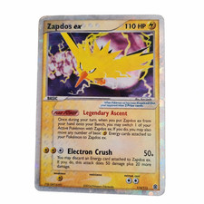 Vintage Pokemon Zapdos ex 116/112 EX FireRed & LeafGreen Holo 2004 English picture