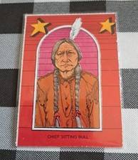 1976 Scholastic An American History Trading Card Chief Sitting Bull picture
