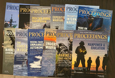NEW United States Naval Institute Proceedings 2025 Magazine Full Year Lot of 12 picture