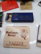 Vintage Lot Of 25 Matches Collectible Restaurants Stardust Hotel Caesars Tahoe picture
