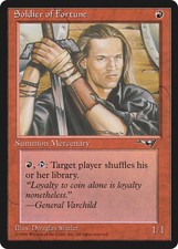 Soldier of Fortune [Alliances] Magic MTG picture