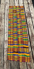 Beautiful African Hand Woven Kente Cloth Textile  63