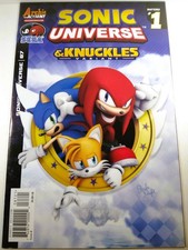 💫💥 SONIC UNIVERSE #87 KNUCKLES VARIANT B SEGA THE HEDGEHOG TAILS ARCHIE IDW picture
