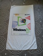 VTG Microsoft Beach Towel Employee Gear WINDOWS 95/98 Made USA Swag Millennium picture