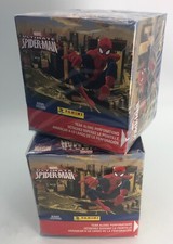 (2)x Ultimate Spider-Man Marvel Panini 2014 Sticker Trading Card Pack Box Lot picture